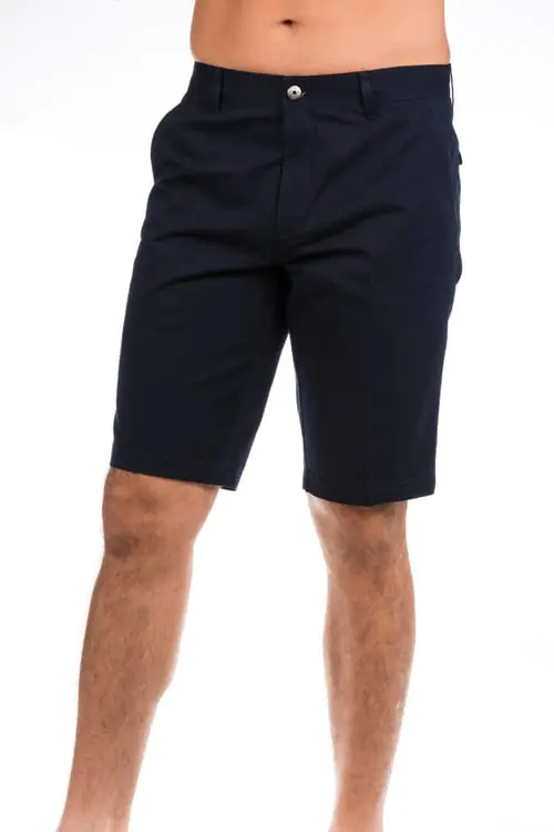 Soft Blue Cotton Short for men Navy