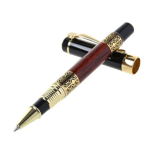 Luxury Metal Ballpoint Pen Imitation Wood Emboss Pattern Rollerball Pen Office School Stationery Luxury Metal Ballpoint Pen Imitation Wood Emboss Pattern Rollerball Pen Office School Stationery