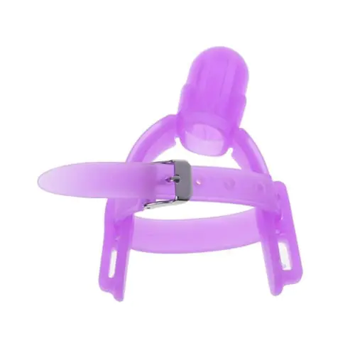 Nontoxic Silicone Baby Kids Child Finger Guard Stop Thumb Sucking Wrist Band Prevent Bite Fingers Teething Toys