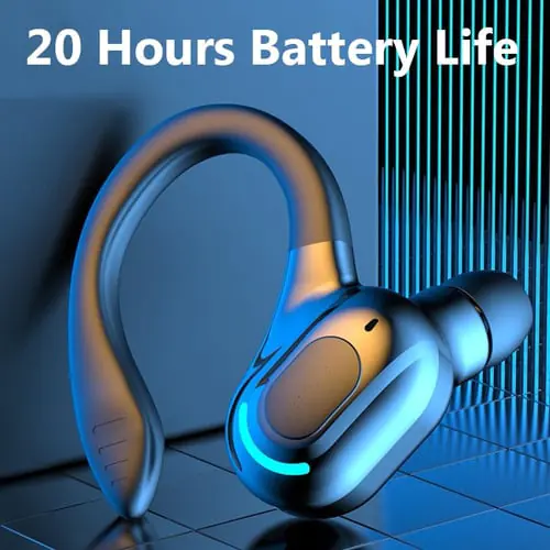 Long Standby Bluetooth5.2 Headset Wireless Business Earphone Sport Bluetooth Headphones Hifi Mini Earhook Earbuds with Microphone for IOS Android Phone Long Standby Bluetooth5.2 Headset Wireless Business Earphone Sport Bluetooth Headphones Hifi Mini Earhook Earbuds with Microphone for IOS Android Phone