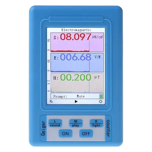 Electromagnetic Radiation Detector Dosimeter Monitor Radiation Tester EMF Meter