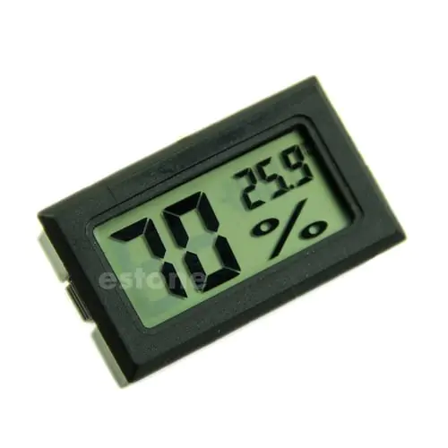 Hygrometer Thermometer Digital LCD Temperature Humidity Meter 10%~99%RH Hygrometer Thermometer Digital LCD Temperature Humidity Meter 10%~99%RH