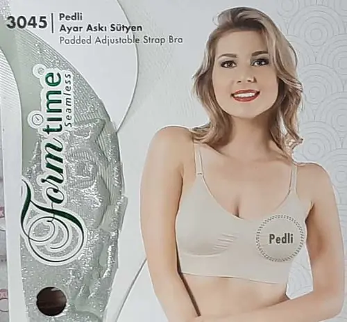 Formtime Padded Adjustable Strap Bra Seamless