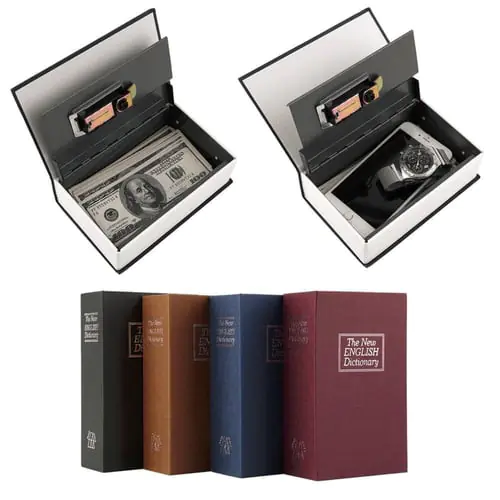 The New English Dictionary Secret Book Safe Box with Password Lock Mini Strong Box for Money Safe 27 cm NED-803 The New English Dictionary Secret Book Safe Box with Password Lock Mini Strong Box for Money Safe 27 cm NED-803