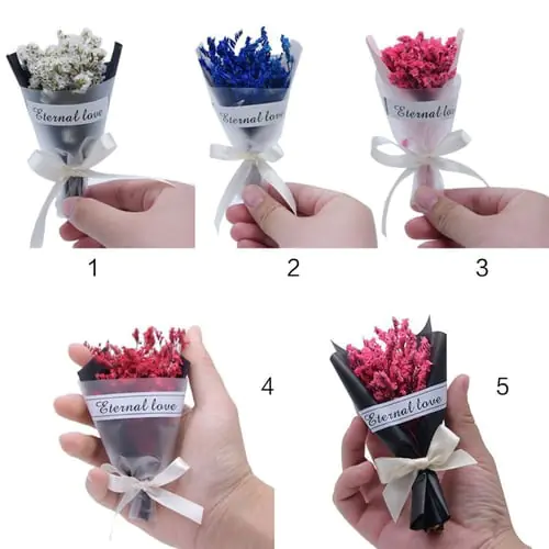 12cm Mini Gypsophila Dried Flower Bouquet Crystal Grass Solid Color Photo Props Birthday Gifts Party Decoration Wedding Ornament 12cm Mini Gypsophila Dried Flower Bouquet Crystal Grass Solid Color Photo Props Birthday Gifts Party Decoration Wedding Ornament