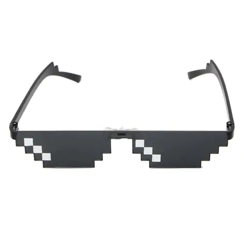 Cool 3 Bit MLG Pixelated Sunglasses Deal With It Glasses Pixel Sunglasses Cool 3 Bit MLG Pixelated Sunglasses Deal With It Glasses Pixel Sunglasses