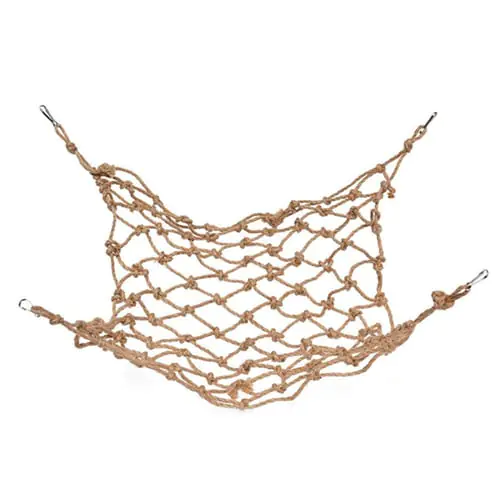 Parrot Climbing Toy Cart Rope Bird Net Hammock with Hanging Hook Birds Climb Biting Chew Toys Parrot Climbing Toy Cart Rope Bird Net Hammock with Hanging Hook Birds Climb Biting Chew Toys