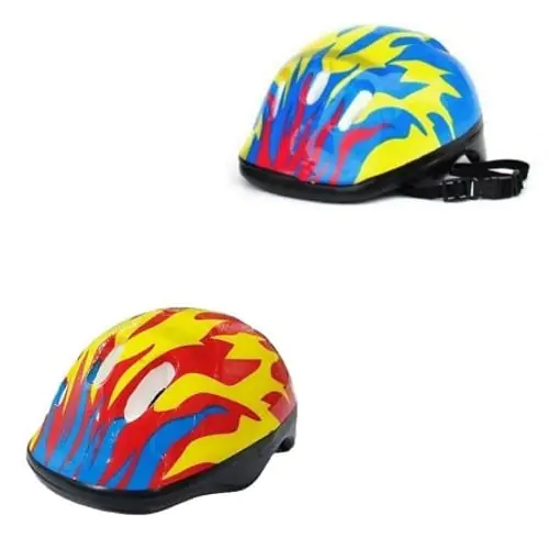 Flame Design Helmet For Kids Flame Design Helmet For Kids
