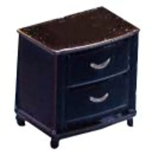 Craft For All- Bedside Table F Type 1:25 - H-20mm - 1 pc Craft For All- Bedside Table F Type 1:25 - H-20mm - 1 pc