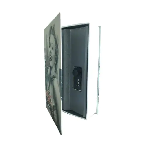 Homesafe Booksafe Metal Cash Box Medium Size, KBS802 Homesafe Booksafe Metal Cash Box Medium Size, KBS802