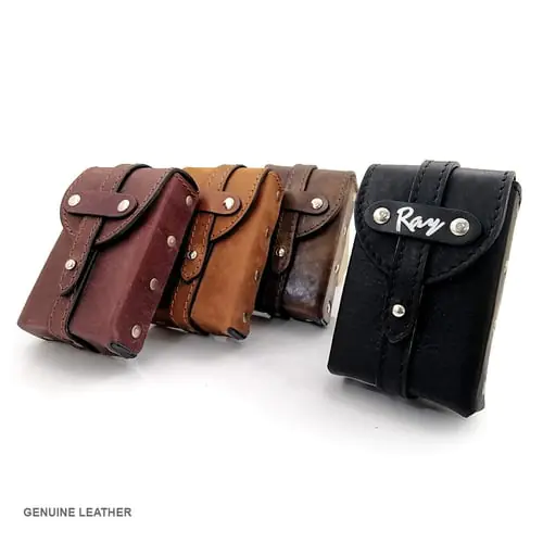 Pegor Cigarettes Vintage Leather Pouches Pegor Cigarettes Vintage Leather Pouches
