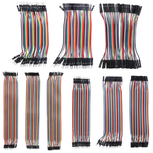 40 Pcs Dupont Cables M-F/M-M/F-F Jumper Breadboard Wire GPIO Ribbon Pi Arduino CKL