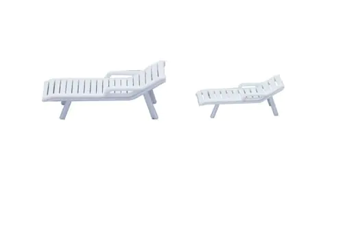 Craft For All- Park Chair 1:75 - H-28mm - 1 pc
