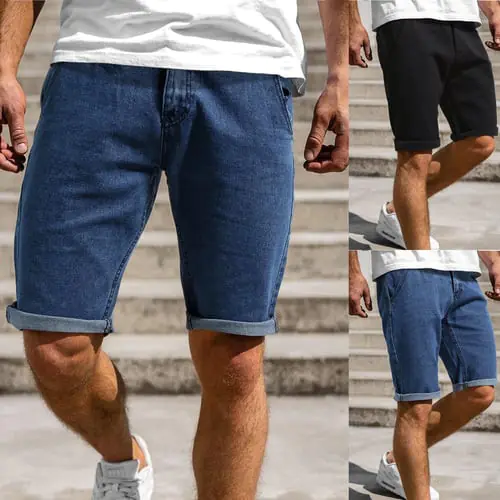 Mens Summer Casual Fitness Bodybuilding Solid Pockets Sports Shorts Pants Mens Summer Casual Fitness Bodybuilding Solid Pockets Sports Shorts Pants