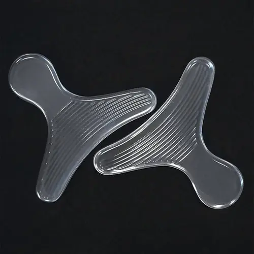 After Heel Invisible Silica Gel Stickers Transparent Shoe Pad Insoles Foot Care