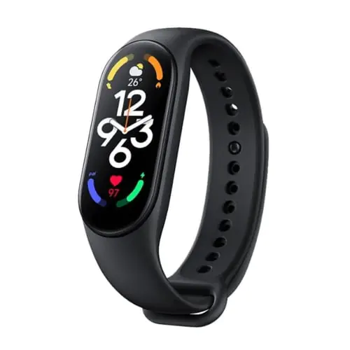 XIAOMI Mi Smart Band 7, 1.62 Inch AMOLED, Heart Rate Monitor, Blood Oxygen Monitor, Sleep Monitor, 50 Meter Waterproof,  up to 15 Days, Push Notifications: Incoming calls, messages, etc