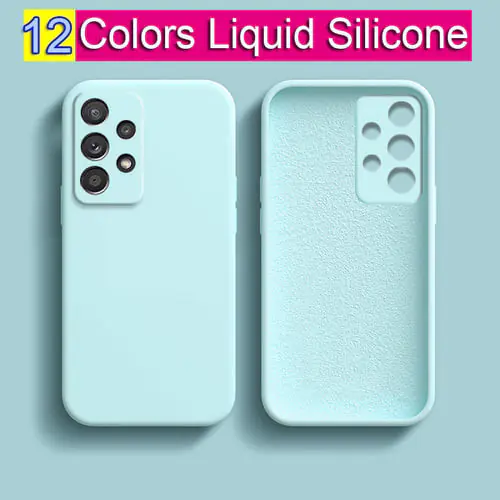 Full Protect Liquid Silicone Phone Case Cover for Samsung Galaxy A52S 5G A32 A52 A72 4G A13 A23 A33 A53 S20 S21 FE S22 + Cases Full Protect Liquid Silicone Phone Case Cover for Samsung Galaxy A52S 5G A32 A52 A72 4G A13 A23 A33 A53 S20 S21 FE S22 + Cases