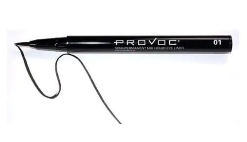 Provoc Nib Liquid Eye Liner Black WP 01 Little Black Dress Provoc Nib Liquid Eye Liner Black WP 01 Little Black Dress
