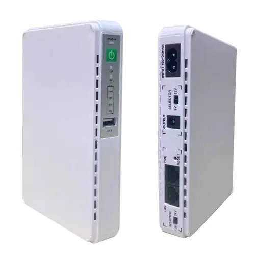 Mini UPS For WiFi Router 12000 mah 5, 9, 12 V Mini UPS For WiFi Router 12000 mah 5, 9, 12 V