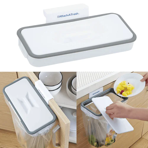 Cool Gift Attach-A-Trash The Hanging Trash Bag Holder Cool Gift Attach-A-Trash The Hanging Trash Bag Holder