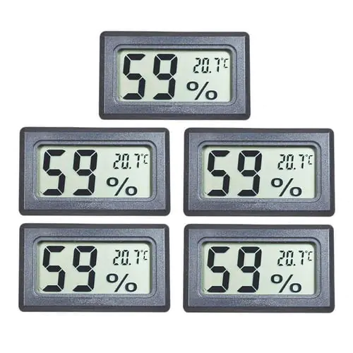 Mini Electronic Digital LCD Temperature Sensor Thermometer Tester Tool 5pcs