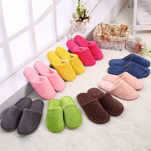 Women Warm Home Plush Soft Slippers Indoors Anti-slip Winter Floor Bedroom Shoes Women Warm Home Plush Soft Slippers Indoors Anti-slip Winter Floor Bedroom Shoes