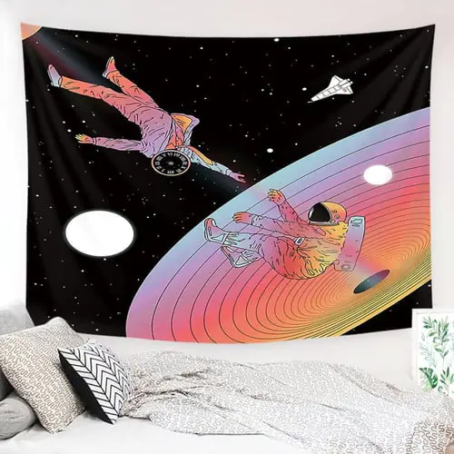 Tapis.site Creation Out Of Space Tapestry/ Wall Hanging Tapis.site Creation Out Of Space Tapestry/ Wall Hanging