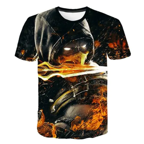 Mortal Kombat 3D T Shirt 2021 New Fashion Casual Men Women Short Sleeve Oversized T Shirt Streetwear Cool Boy Girl Game Clothes Mortal Kombat 3D T Shirt 2021 New Fashion Casual Men Women Short Sleeve Oversized T Shirt Streetwear Cool Boy Girl Game Clothes