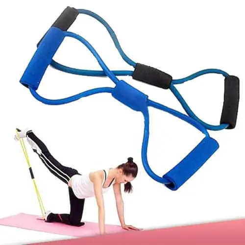 Yoga Resistance Bands Tube Sport Exerciser Fitness Expander Training Elastic Rope Pull Workout Yoga Resistance Bands Tube Sport Exerciser Fitness Expander Training Elastic Rope Pull Workout