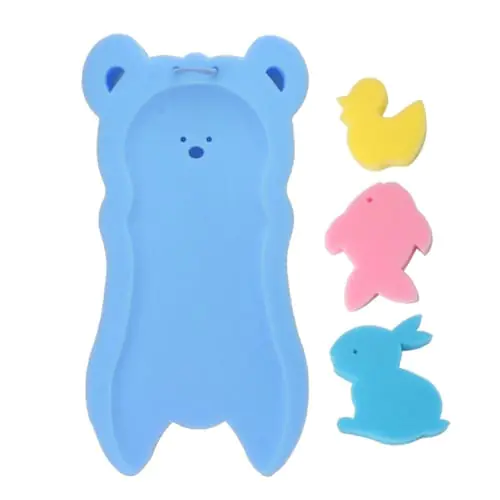 Newborn Anti-slip Sponge Pad Baby Bath Tub Bathing Pad Infant Shower Baby Care Newborn Anti-slip Sponge Pad Baby Bath Tub Bathing Pad Infant Shower Baby Care