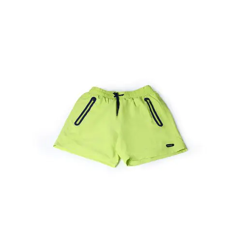 Moustache-Light Green Short Cut Swimwear With Pockets For Men Moustache-Light Green Short Cut Swimwear With Pockets For Men