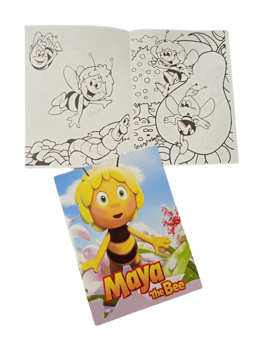 Breidy Coloring Book + Stickers A4 70g 16-pages Maya The Bee Breidy Coloring Book + Stickers A4 70g 16-pages Maya The Bee