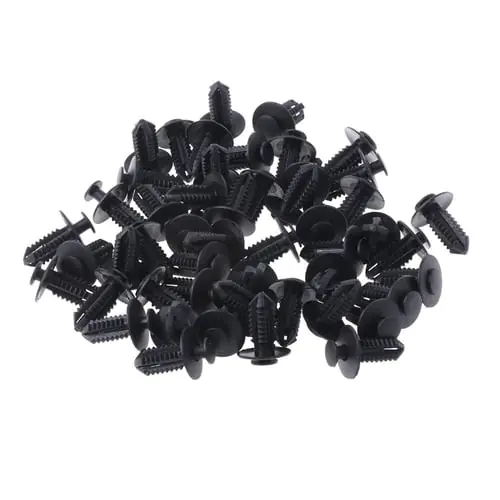 Car Auto Push Type Bumper Fender Retainer Fasteners Clip For BMW Mercedes 50 Pcs Car Auto Push Type Bumper Fender Retainer Fasteners Clip For BMW Mercedes 50 Pcs