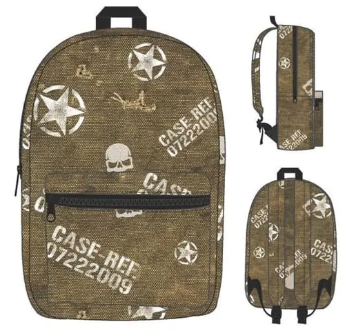 Zaino Call Of Duty Stampa Militare Altri Accessori - Gadget Zaino Call Of Duty Stampa Militare Altri Accessori - Gadget