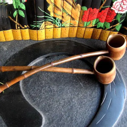 Handmade Natural Bamboo Tea Water Spoon Extra Long Handle Wood Scoop Healhy Handmade Natural Bamboo Tea Water Spoon Extra Long Handle Wood Scoop Healhy