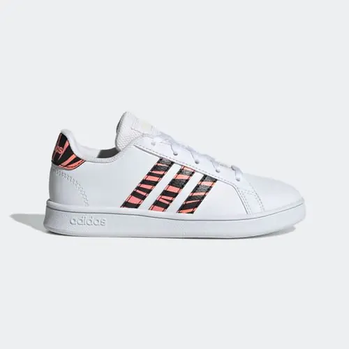 Adidas Grand Court K White Shoes Gz1067