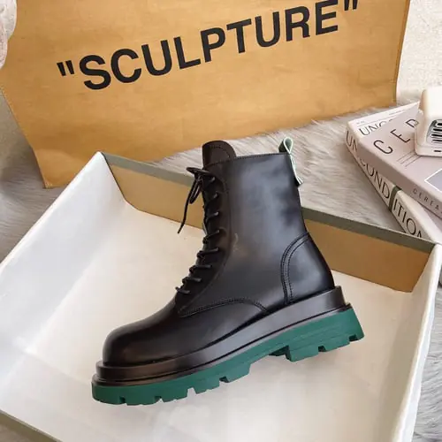 2021 Luxury Ankle Boots Women Pu Leather Lace Up Round Toe Lady Booties Autumn Winter Platform Boots Sole Female Botas De Mujer