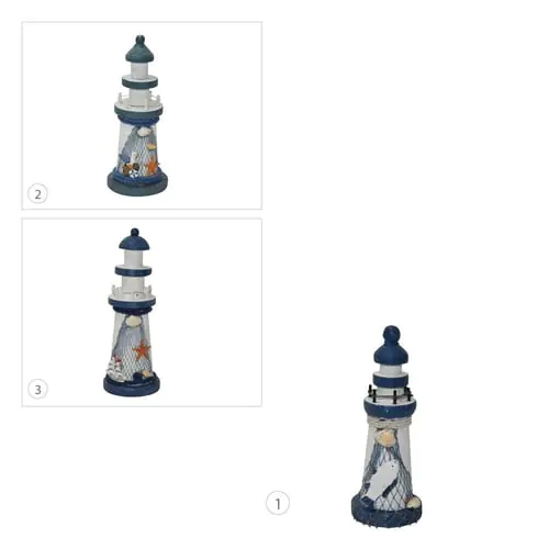 Wood Sculptures lighthouse shape decoration Wood Sculptures lighthouse shape decoration
