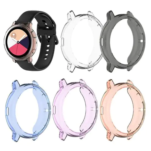 Soft TPU Screen Protector Protective Case for Samsung Galaxy Watch Active 2 40mm