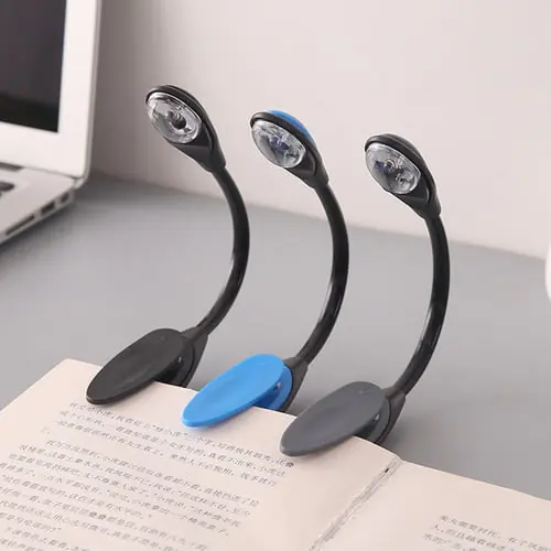 Fine Convenient Portable Travel Book Reading Light Lamp Mini LED Clip Booklight Fine Convenient Portable Travel Book Reading Light Lamp Mini LED Clip Booklight