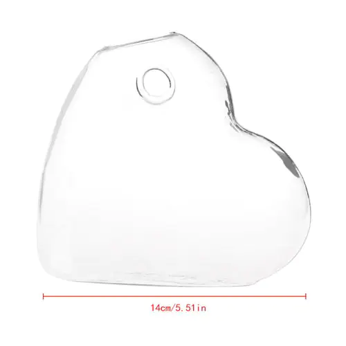 Wall Hanging Glass Flower Planter Vase Terrarium Container Home Garden Decor Wall Hanging Glass Flower Planter Vase Terrarium Container Home Garden Decor