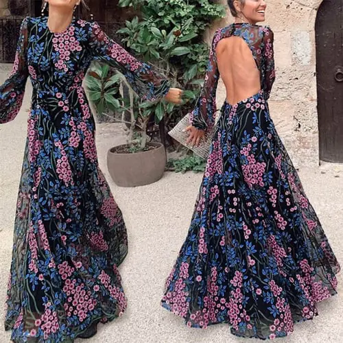 Women Sling Cross Wedding V-Neck Elegant Party Evening Slim Hollow Lace Dress Women Sling Cross Wedding V-Neck Elegant Party Evening Slim Hollow Lace Dress