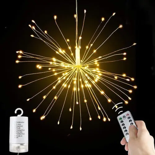 8 Modes Free Switching LED Waterproof String Lights Garden Decoration Firework Lights Dandelion Lamp Decorative Lamp 8 Modes Free Switching LED Waterproof String Lights Garden Decoration Firework Lights Dandelion Lamp Decorative Lamp