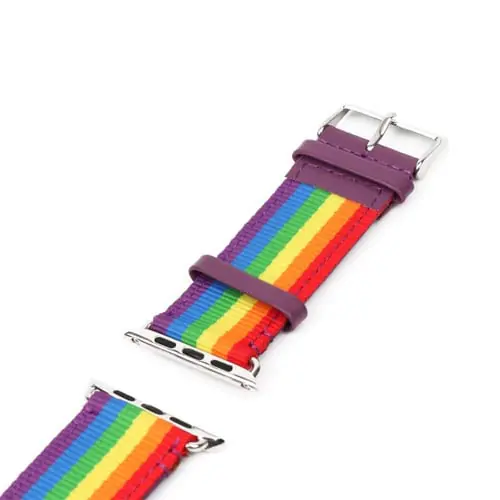 Watch Band Replacement Woven Nylon Faux Leather Strap for Apple Watch Series 2/1 Watch Band Replacement Woven Nylon Faux Leather Strap for Apple Watch Series 2/1