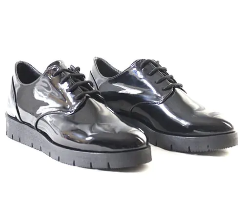 Patent Derby Shoes