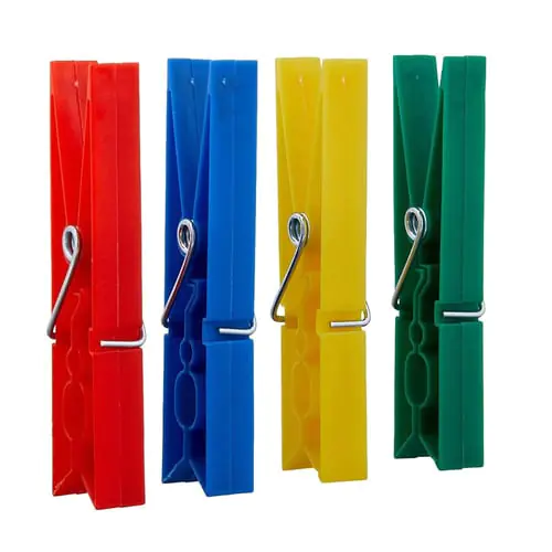 Cool Gift, Plastic Clothespins, 24-Pack