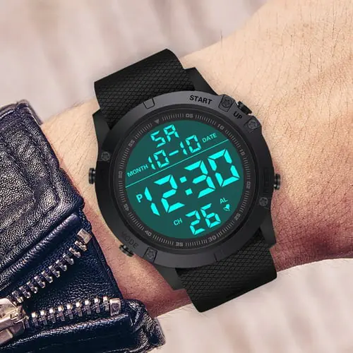 324 Luxury Watch Men's LED Digital Fashion Watch Sport Watch