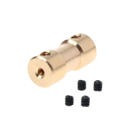 2-5mm Motor Copper Shaft Coupling Coupler Connector Sleeve Adapter US 2-5mm Motor Copper Shaft Coupling Coupler Connector Sleeve Adapter US
