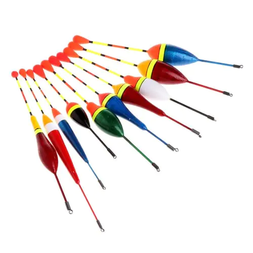 10pcs Carp Fishing Floats Set Buoy Bobber Stick For Fish Tackle Vertical Mix Size