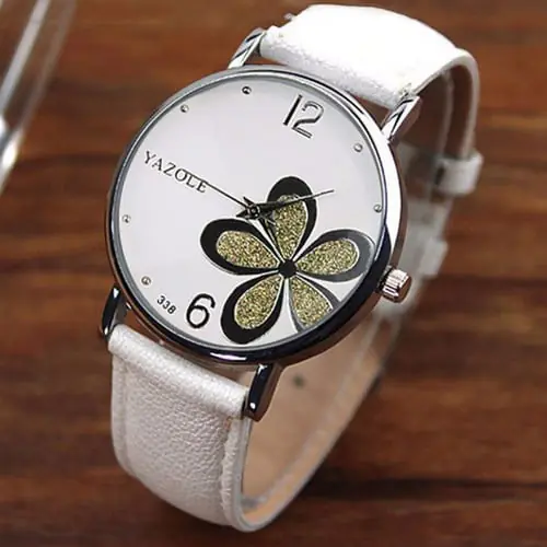 2016 Fahsion Women Brand Luxury Wristwatch Female Clock Wrist Watch Lady Quartz-watch  #8
